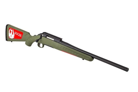 Ruger American Predator 308 Bolt Action Rifle 18 inch barrel with green stock